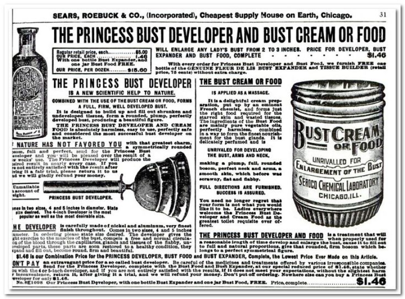 Aumento de senos hace 100 años. ¿Cómo estuvo? Aumento de senos hace 100 años. ¿Cómo estuvo?