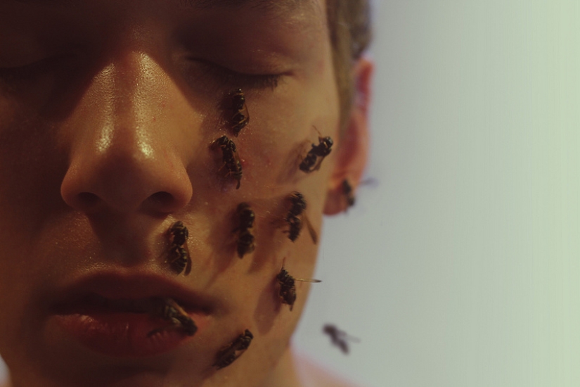 Autorretratos surrealistas de Kyle Thompson Autorretratos surrealistas de Kyle Thompson