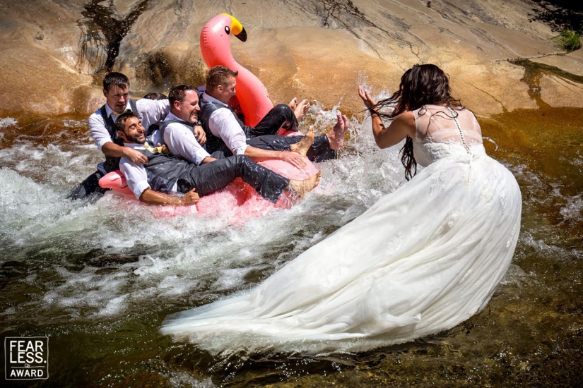 "Award to the Fearless": 30 best wedding photos of 2018