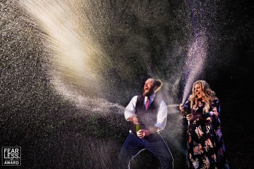 "Award to the Fearless": 30 best wedding photos of 2018