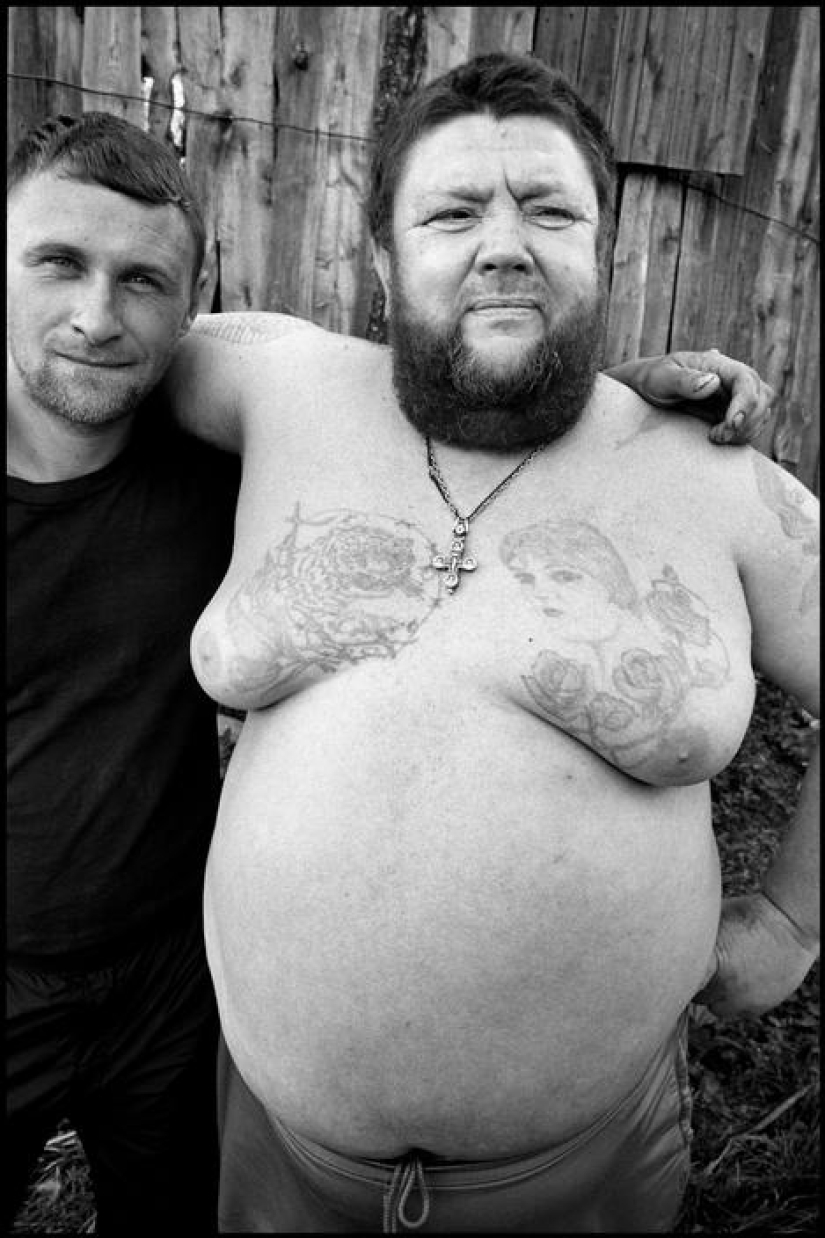 Bandidos del interior de los Urales en la lente de un fotógrafo estadounidense