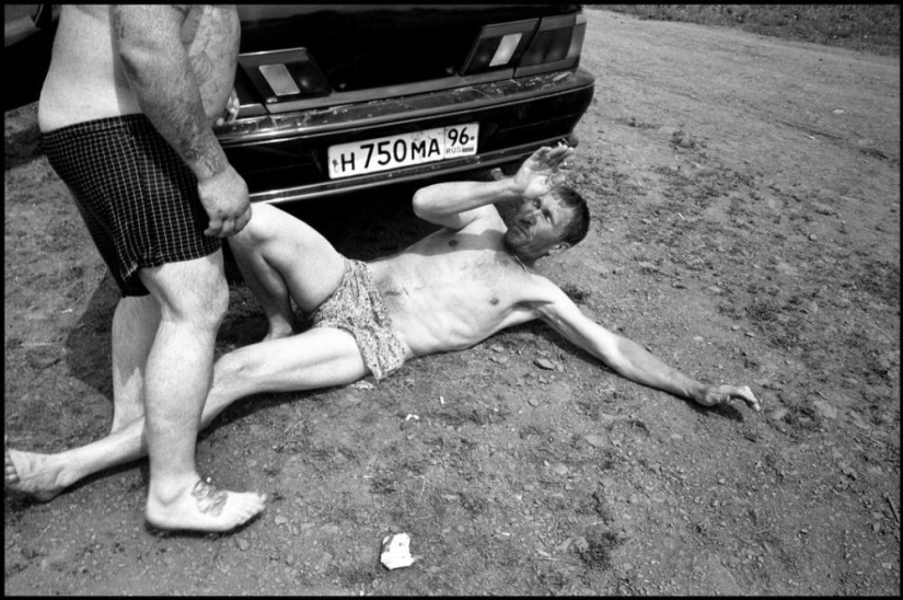 Bandits from the Ural hinterland in the lens of an American photographer