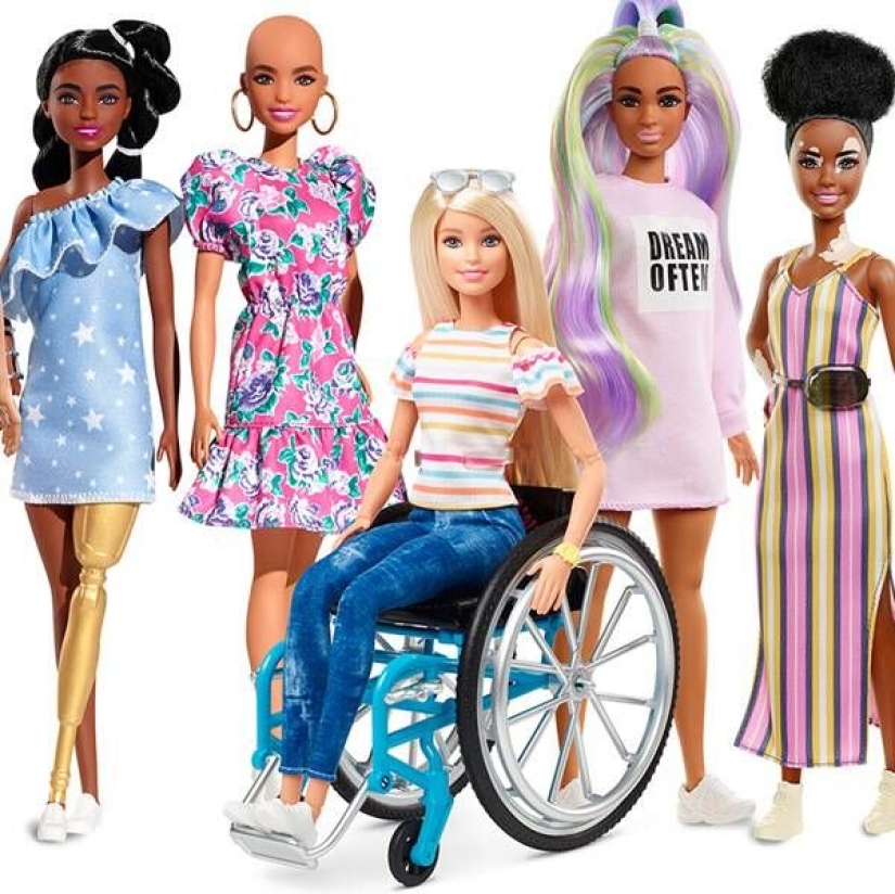 Barbie without hair, with vitiligo and prosthetics: Mattel to release inclusive dolls