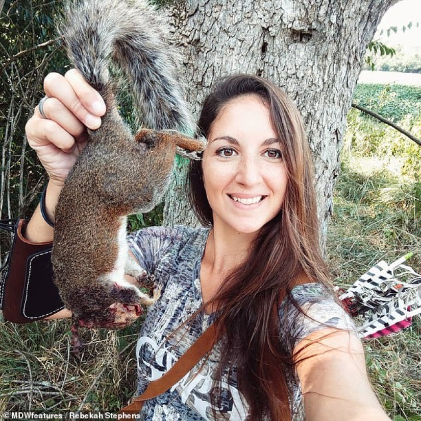 Basic instinct: a mother goes hunting with a 9-month-old baby behind her back