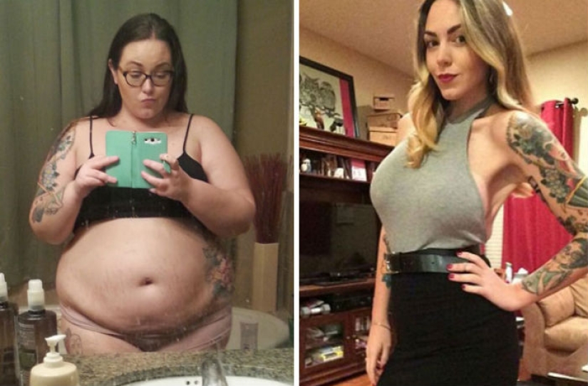 Before and after: 30 examples of incredible transformation when losing weight Before and after: 30 examples of incredible transformation when losing weight