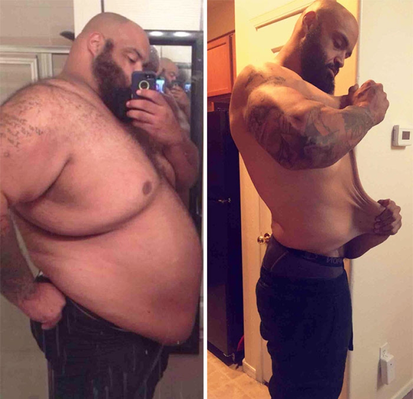 Before and after: 30 examples of incredible transformation when losing weight Before and after: 30 examples of incredible transformation when losing weight