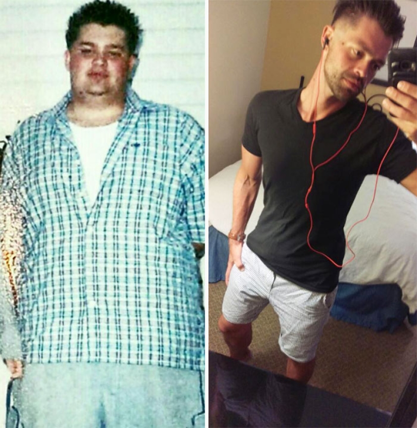 Before and after: 30 examples of incredible transformation when losing weight Before and after: 30 examples of incredible transformation when losing weight