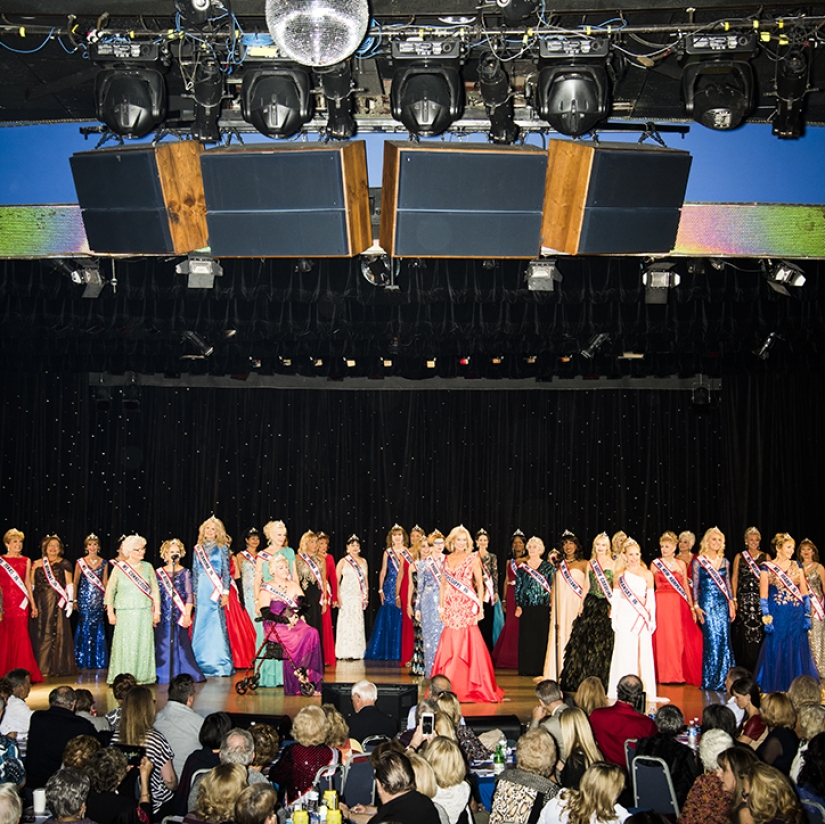 Behind the scenes of the Miss Age America beauty pageant Behind the scenes of the Miss Age America beauty pageant