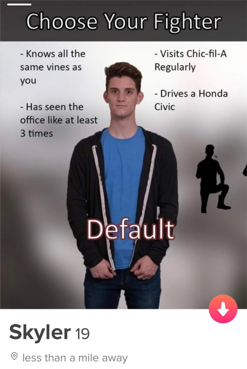 Believer, romantic, drug addict: no girl can resist this guy on Tinder