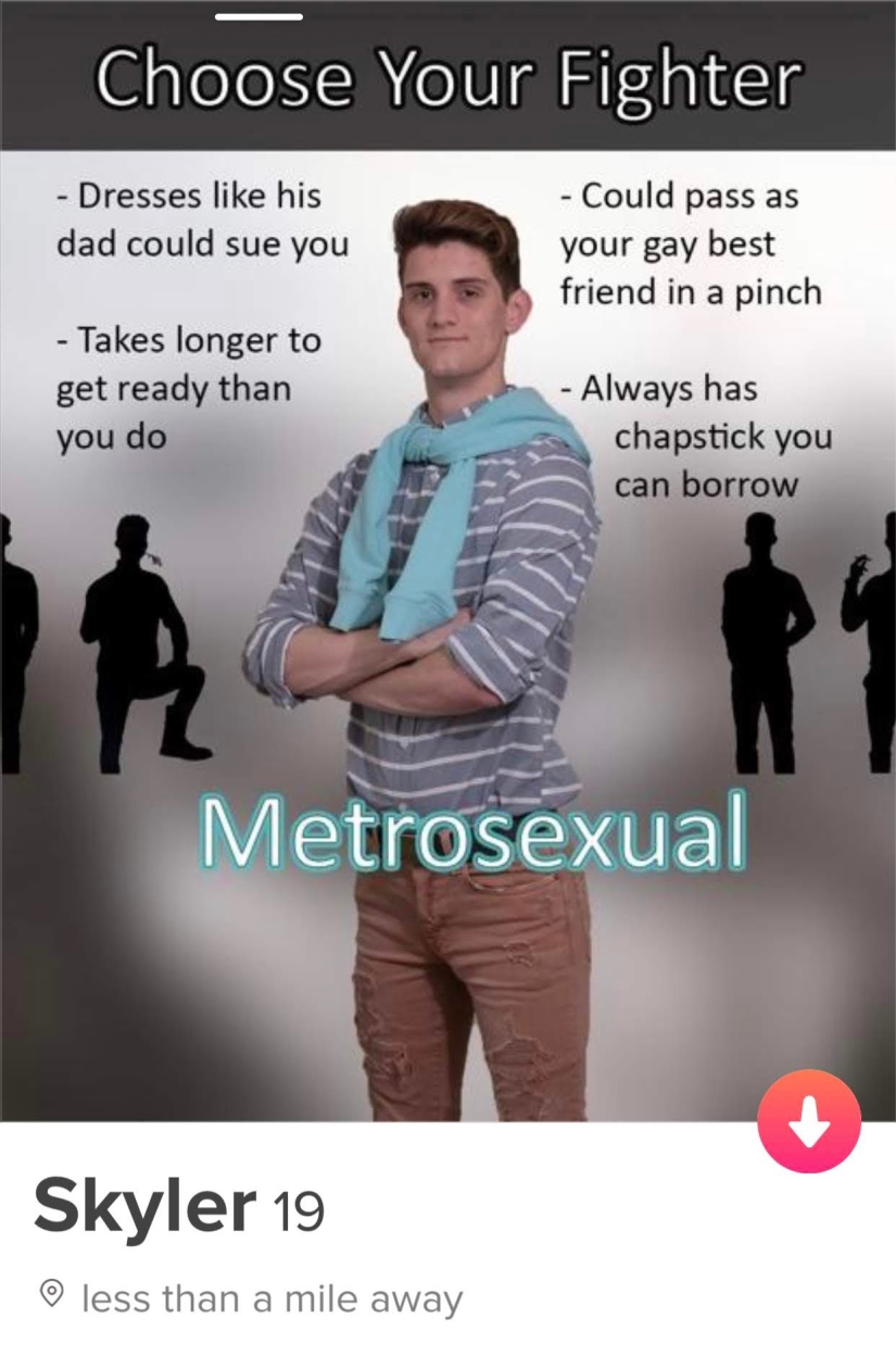 Believer, romantic, drug addict: no girl can resist this guy on Tinder