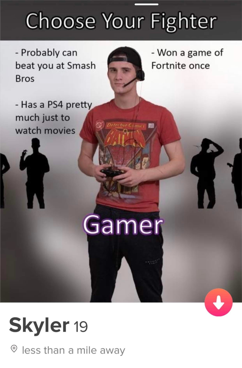 Believer, romantic, drug addict: no girl can resist this guy on Tinder