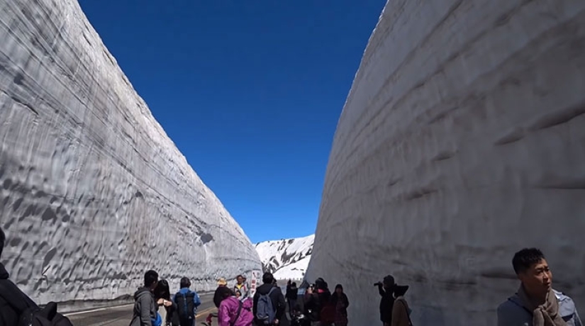Bienvenidos a la carretera con más nieve del mundo