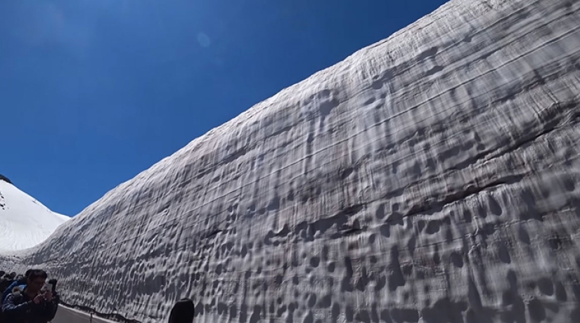 Bienvenidos a la carretera con más nieve del mundo