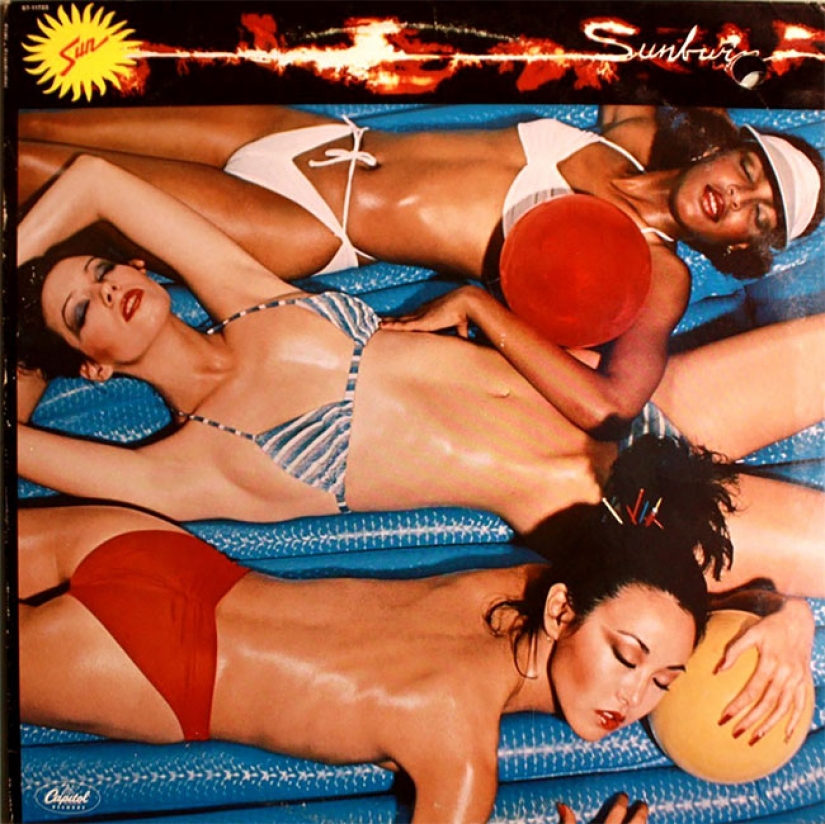 Bikinis seductores de las portadas de discos de los años 60-80