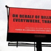Billboard producers thanked the creators of the film "Three Billboards on the border of Ebbing, Missouri"
