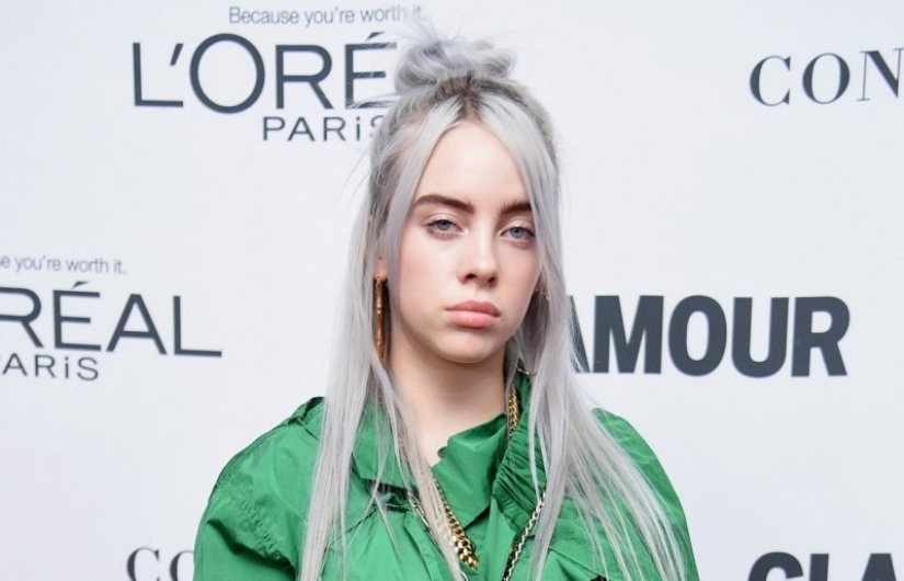 Billie Eilish marca tendencia: la cantante se tiñó el cabello de verde neón
