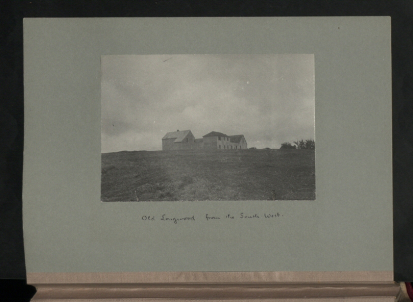 Black and white St. Helena Island Black and white St. Helena Island