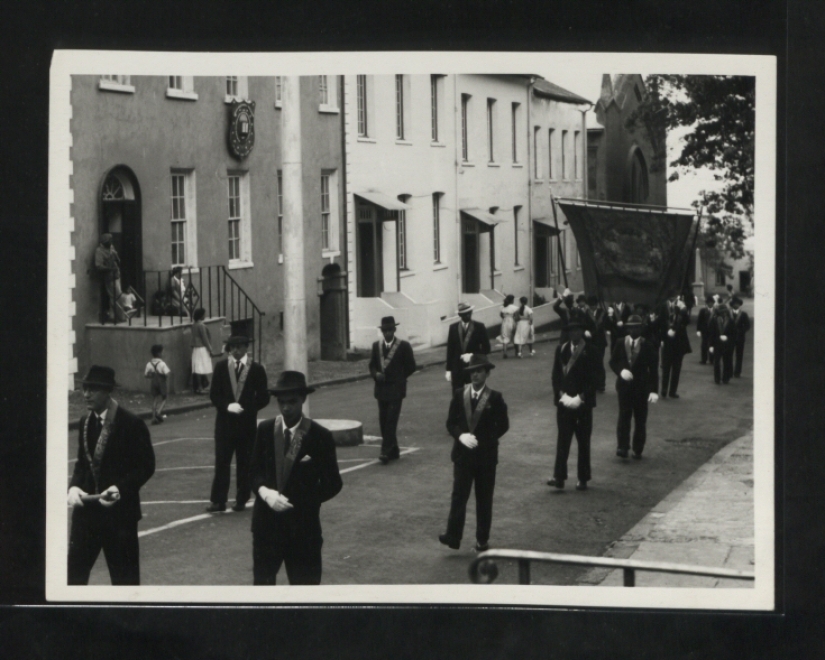 Black and white St. Helena Island Black and white St. Helena Island