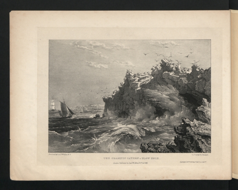 Black and white St. Helena Island Black and white St. Helena Island