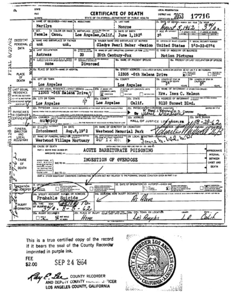 "Box 39": found a box with secret documents that can shed light on the circumstances of the death of Marilyn Monroe "Box 39": found a box with secret documents that can shed light on the circumstances of the death of Marilyn Monroe