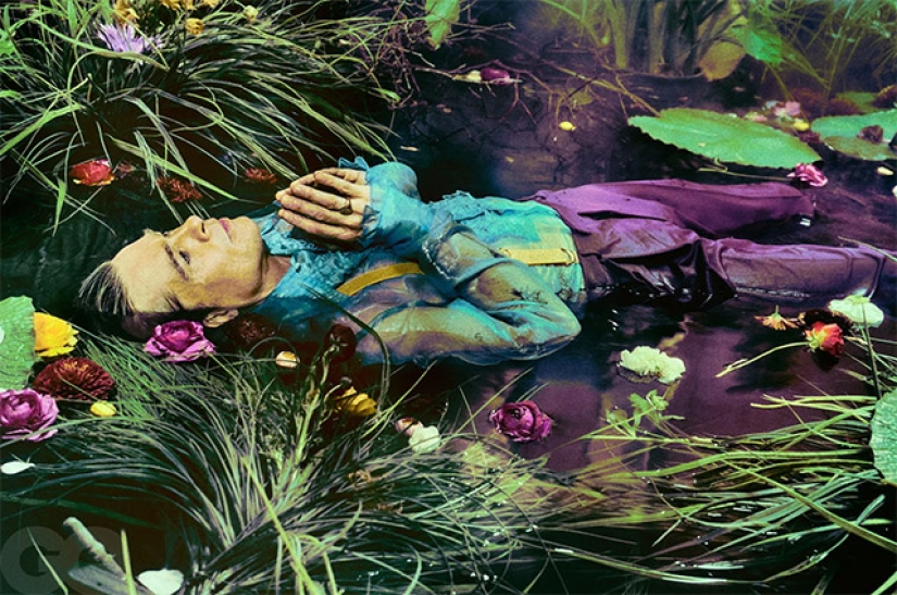 Brad Pitt in the image of Ophelia and the main thing from his interview with GQ magazine