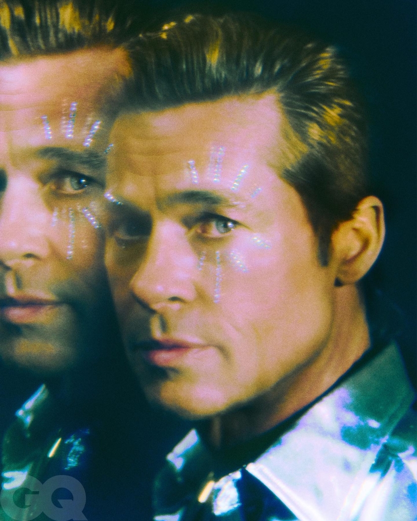 Brad Pitt in the image of Ophelia and the main thing from his interview with GQ magazine