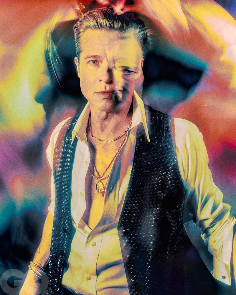 Brad Pitt in the image of Ophelia and the main thing from his interview with GQ magazine