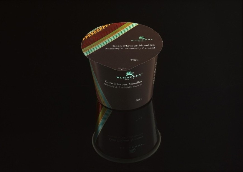 Breakfast at Tiffany's: what would the products look like if famous brands took over their production Breakfast at Tiffany's: what would the products look like if famous brands took over their production