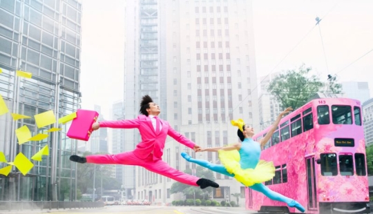 Brillante y atrevido Ballet de Hong Kong bailó en honor a su 40 aniversario Brillante y atrevido Ballet de Hong Kong bailó en honor a su 40 aniversario