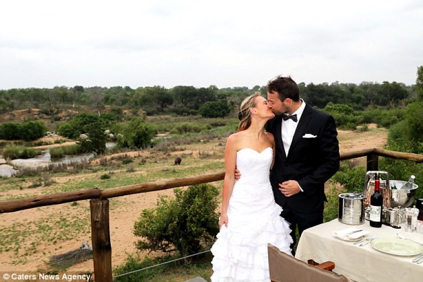 British couple lost their wedding photos, but even glad about it