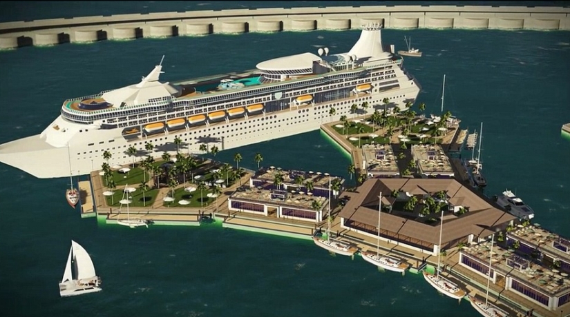 By 2020, the world's first floating city will appear in the Pacific Ocean