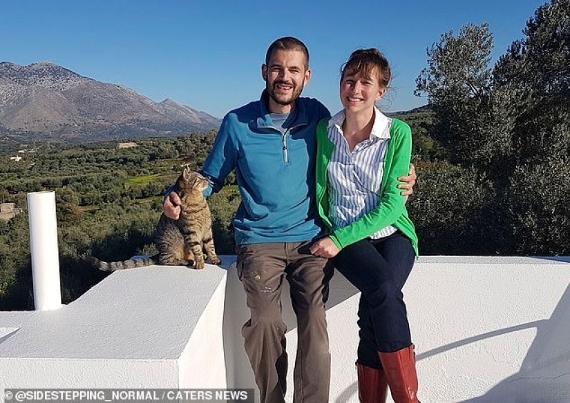 ¡Calma, sólo calma! Un par de británicos dejaron sus trabajos y se mudaron a Creta en un pequeño pueblo