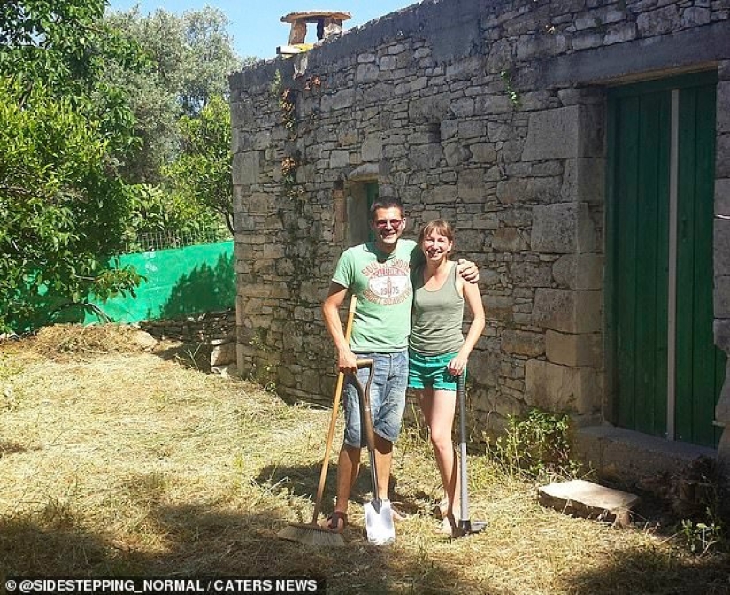 ¡Calma, sólo calma! Un par de británicos dejaron sus trabajos y se mudaron a Creta en un pequeño pueblo