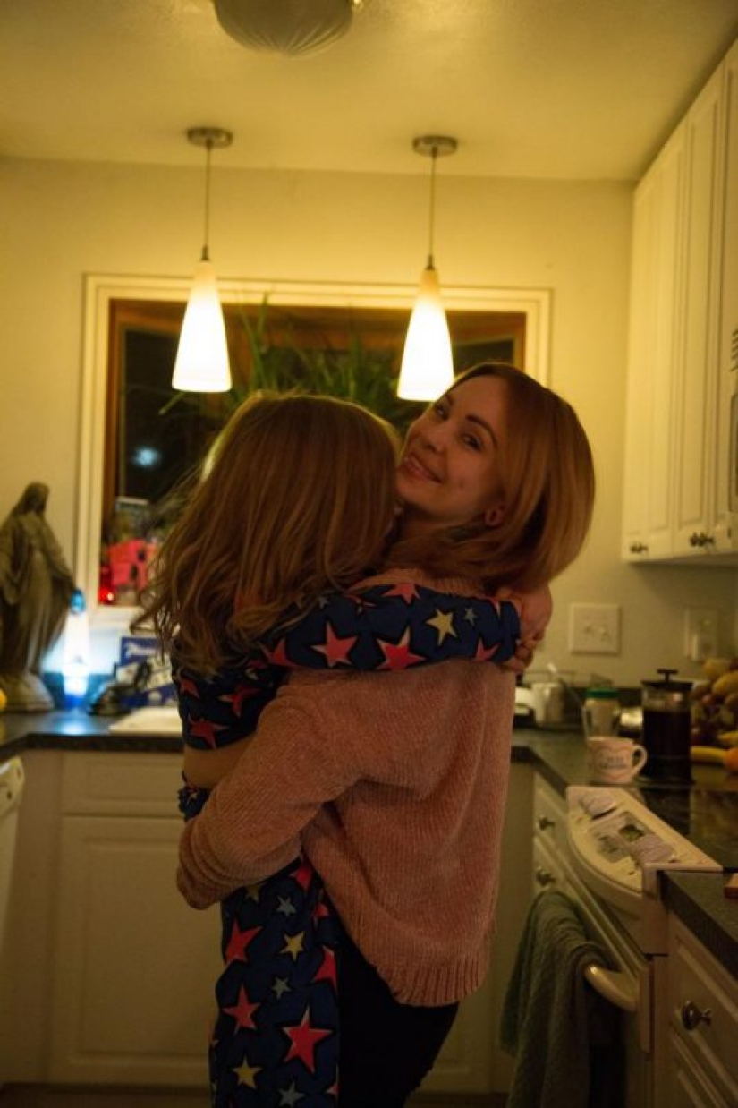 Candid parenting: the stripper claims that working in the sexual sphere helps her to be a good mother