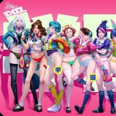 Caramel girls por un artista malayo