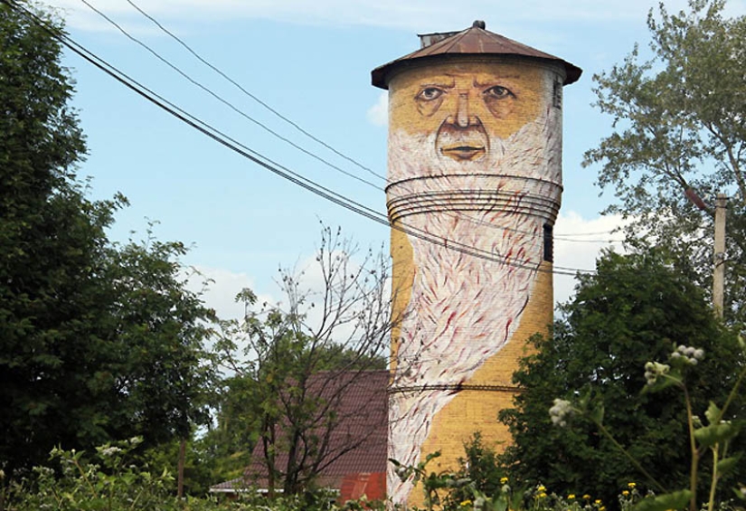 Caras en edificios por Nikita Nomerz