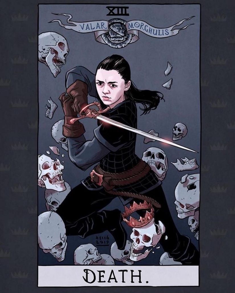 Cartas del tarot basadas en "Juego de Tronos" Cartas del tarot basadas en "Juego de Tronos"