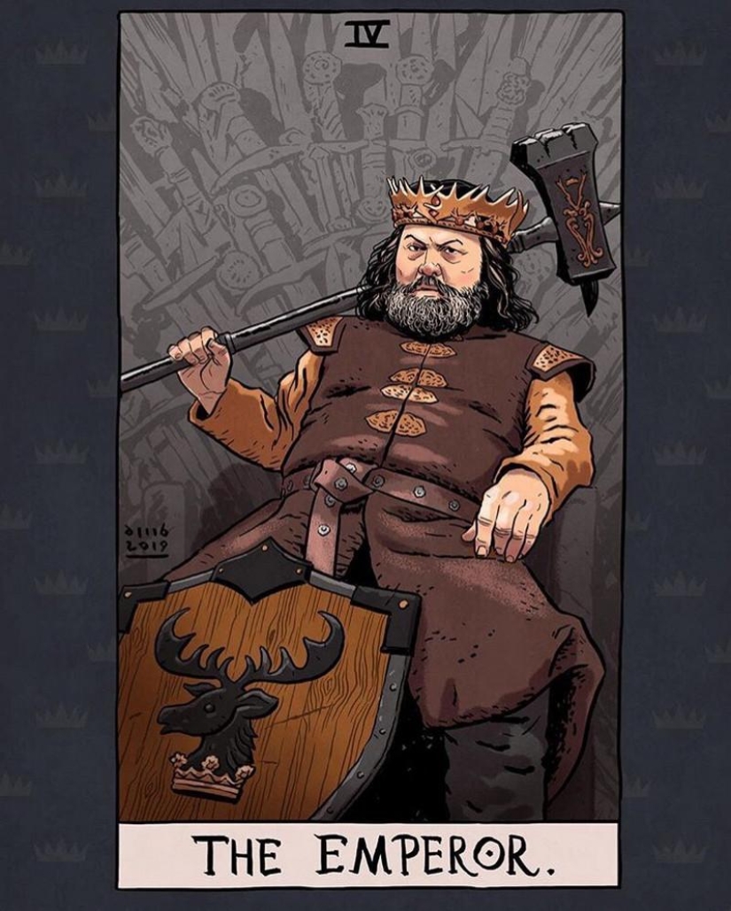 Cartas del tarot basadas en "Juego de Tronos" Cartas del tarot basadas en "Juego de Tronos"