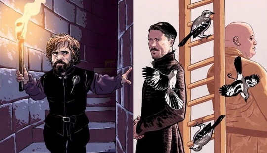 Cartas del tarot basadas en "Juego de Tronos" Cartas del tarot basadas en "Juego de Tronos"