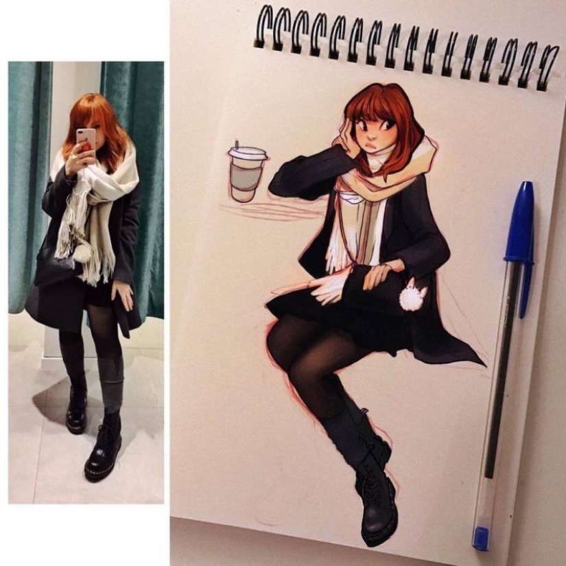 Cartoon transformation: a Dutch artist turns people into cartoon characters Cartoon transformation: a Dutch artist turns people into cartoon characters