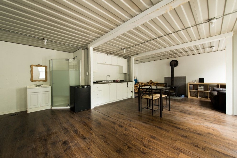 Casa de ensueño con contenedor de envío de $ 3,400