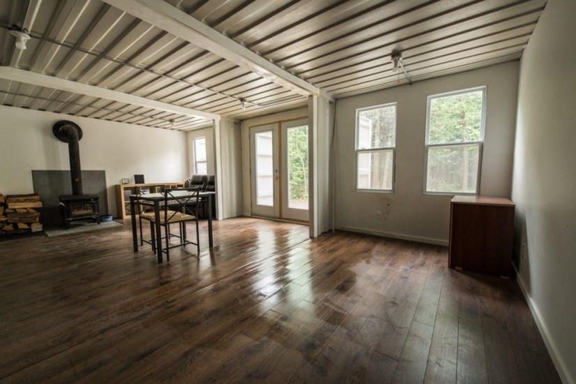 Casa de ensueño con contenedor de envío de $ 3,400