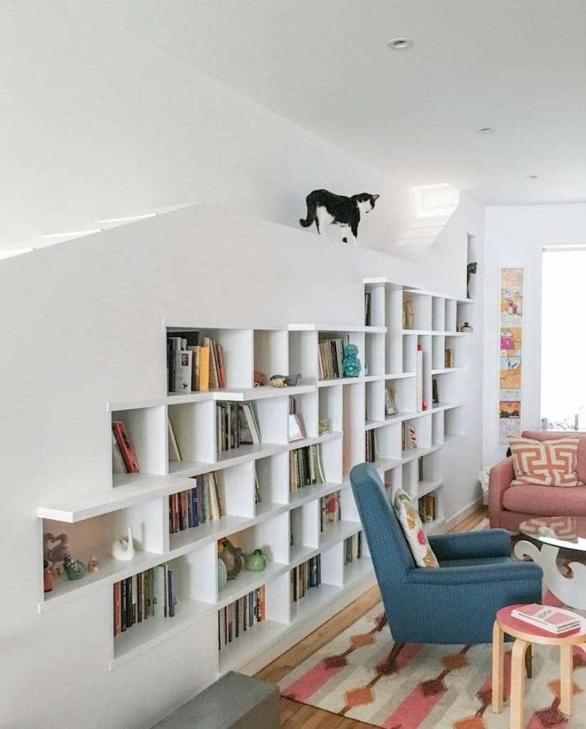 Casa de gatos: una pareja de Brooklyn creó el interior perfecto para sus mascotas