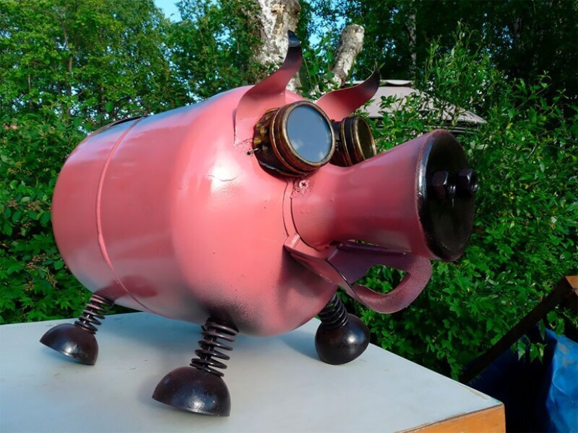 Casa mágica en Sergievo: dacha sobre ruedas y museo steampunk Casa mágica en Sergievo: dacha sobre ruedas y museo steampunk