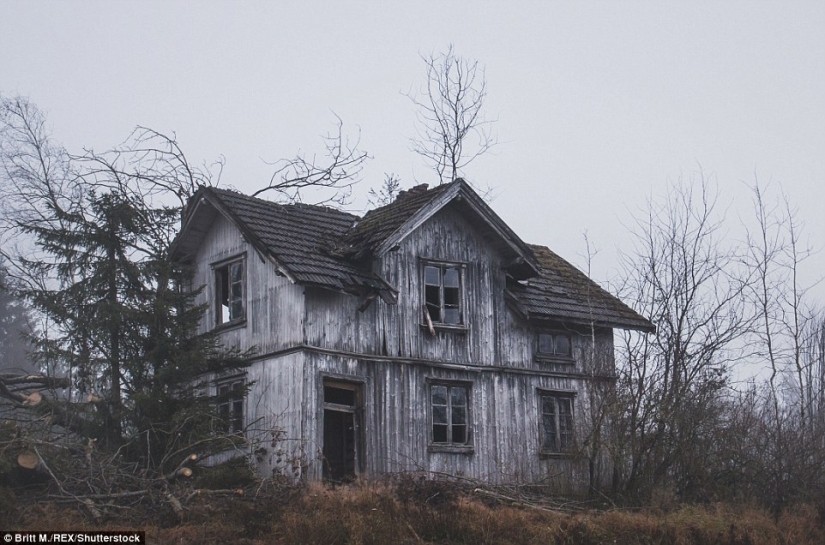 Casas abandonadas de Escandinavia, complementando la belleza de la naturaleza del norte