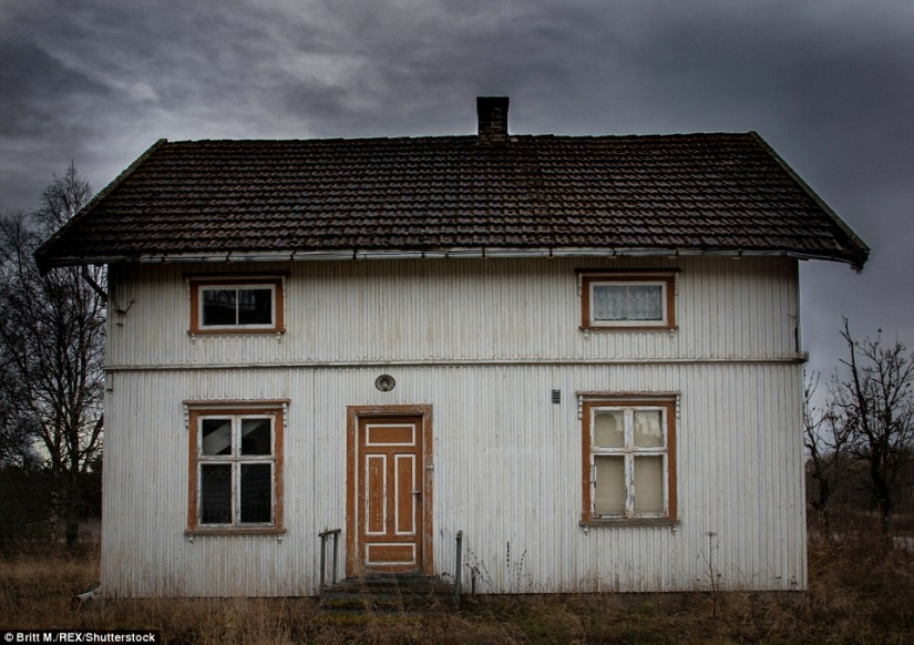 Casas abandonadas de Escandinavia, complementando la belleza de la naturaleza del norte