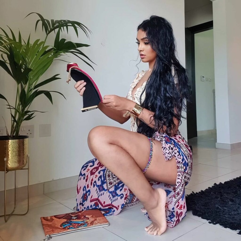 Castigo misterioso sí, Costa es una belleza exótica de Dubai