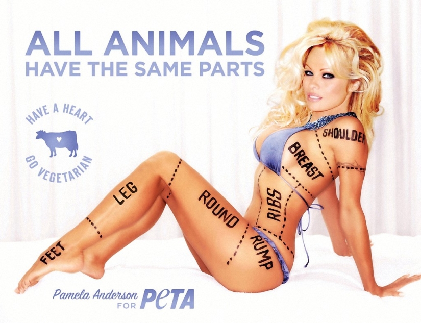 Celebrities who Stripped Off to Participate in PETA's Anti-Mech Campaign