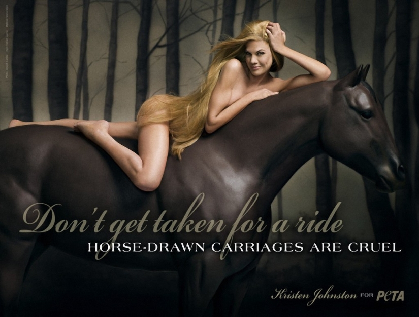 Celebrities who Stripped Off to Participate in PETA's Anti-Mech Campaign
