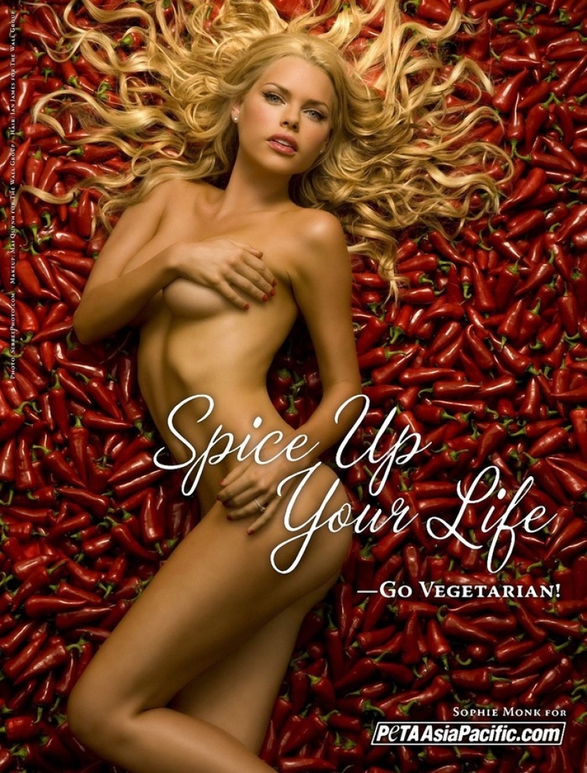 Celebrities who Stripped Off to Participate in PETA's Anti-Mech Campaign